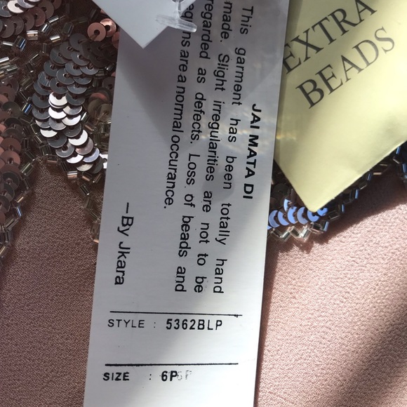 J Kara brand mother of bride dress size 6P - Picture 2 of 4